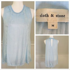 Anthropologie Cloth & Stone Tank High Low Size M